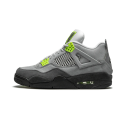 Air Jordan 4 Neon Volt CT5342-007 Cool Šedá/Volt-Wolf Šedá-Anthracite 