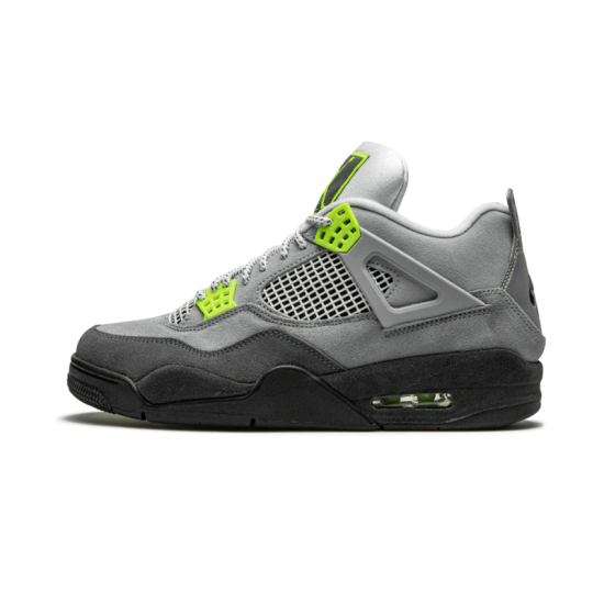 Air Jordan 4 Neon Volt CT5342-007 Cool Šedá/Volt-Wolf Šedá-Anthracite