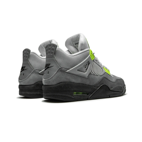 Air Jordan 4 Neon Volt CT5342-007 Cool Šedá/Volt-Wolf Šedá-Anthracite