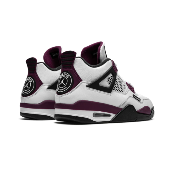 Air Jordan 4 Psg Neutral Šedá Bordeaux CZ5624-100 Bílý/Neutral Šedá/Černá/Bordeaux