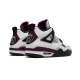 Air Jordan 4 Psg Neutral Šedá Bordeaux CZ5624-100 Bílý/Neutral Šedá/Černá/Bordeaux