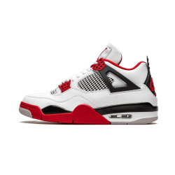 Air Jordan 4 Retro Fire Červené (2020) DC7770-160 Bílý/Černá-Tech Šedá-Fire Červené 