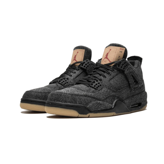 Air Jordan 4 Retro Levi‘s Černá AO2571-001 Černá/Černá-Černá