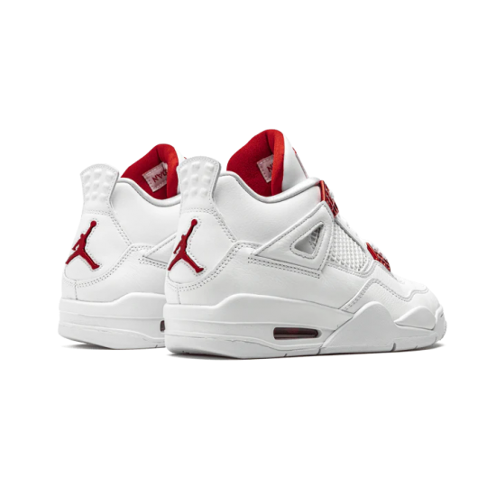 Air Jordan 4 Retro Metallic Červené CT8527-112 Bílý/Metallicsilver-Universityred