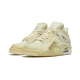 Air Jordan 4 Retro Off-Bílý Sail CV9388-100 Sail/Muslin-Bílý-Černá