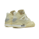 Air Jordan 4 Retro Off-Bílý Sail CV9388-100 Sail/Muslin-Bílý-Černá