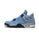 Air Jordan 4 Retro University Modrý 408452-400/CT8527-400 Universityblue/Techgray-Bílý-Černá