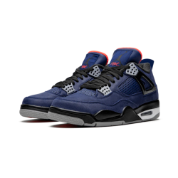 Air Jordan 4 Retro Winter Loyal Modrý AO2571-001 Černá/Černá-Černá