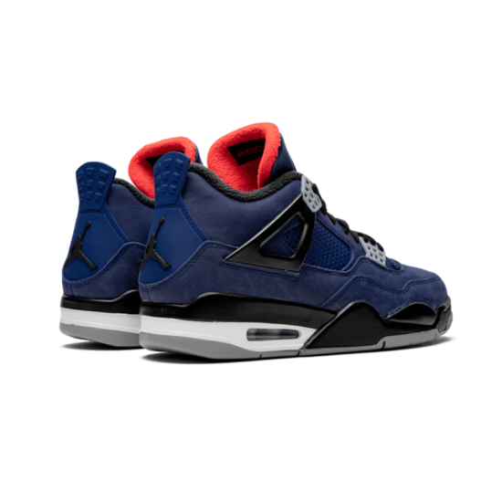 Air Jordan 4 Retro Winter Loyal Modrý AO2571-001 Černá/Černá-Černá