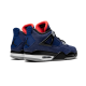 Air Jordan 4 Retro Winter Loyal Modrý AO2571-001 Černá/Černá-Černá