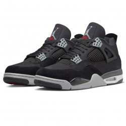 Air Jordan 4 Černá Canvas  