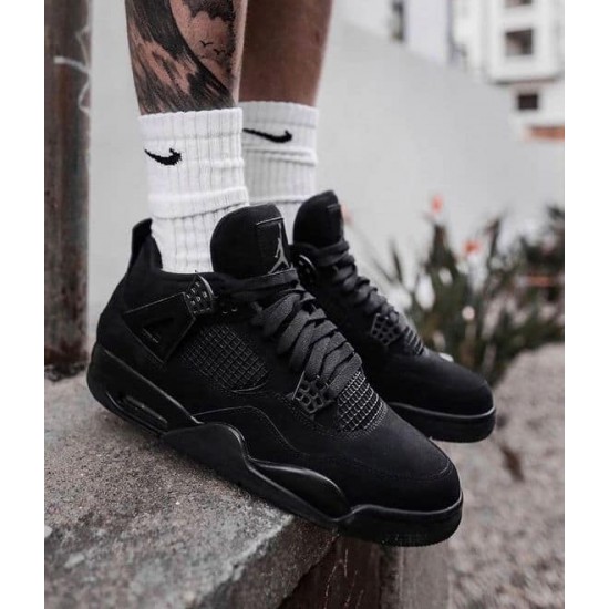 Air Jordan 4 Černá Cat