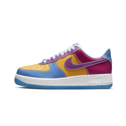 Nike Air Force 1 Low'07 Lx Uv Reactive Multi DA8301-100 Bílý/Universityblue/Černá/Bílý