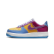 Nike Air Force 1 Low07 Lx Uv Reactive Multi DA8301-100 Bílý/Universityblue/Černá/Bílý