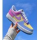 Nike Air Force 1 Low07 Lx Uv Reactive Multi DA8301-100 Bílý/Universityblue/Černá/Bílý