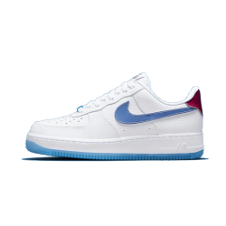 Nike Air Force 1 Low'07 Lx Uv Reactive Swoosh DA8301-101 Bílý/Bílý-Bílý-Universityblue