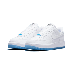 Nike Air Force 1 Low'07 Lx Uv Reactive Swoosh DA8301-101 Bílý/Bílý-Bílý-Universityblue