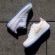 Nike Air Force 1 Low07 Lx Uv Reactive Swoosh DA8301-101 Bílý/Bílý-Bílý-Universityblue