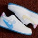 Nike Air Force 1 Low07 Lx Uv Reactive Swoosh DA8301-101 Bílý/Bílý-Bílý-Universityblue