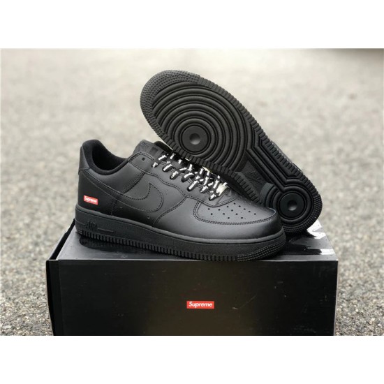 Nike Air Force 1 Low Černá Supreme CU9225-001 Černá/Černá