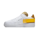 Nike Air Force 1 Low Drop Type Bílý Zlato Žlutý AT7859-100 Bílý/Zlatosuede/Clubgold/Universitygold