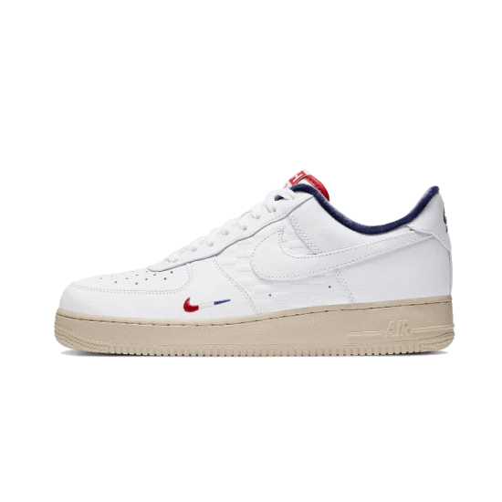 Nike Air Force 1 Low Kith Paris CZ7927-100 Bílý/Červené/Navy