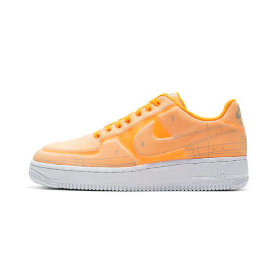 Nike Air Force 1 Low Laser Oranžovýý CQ2344-001 Černá/Hyper Crimson-Wolf Šedá-Bílý