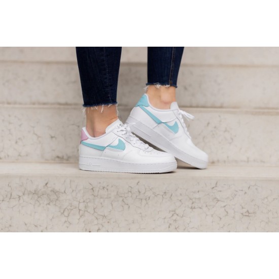 Nike Air Force 1 Low Lxx Bílý Růžový Aqua DC1164-101 Bílý/Růžový Rise-Bleached Aqua