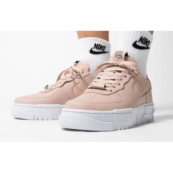 Nike Air Force 1 Low Pixel Particle Béžový CK6649-200 Particlebeige/Černá-Bílý