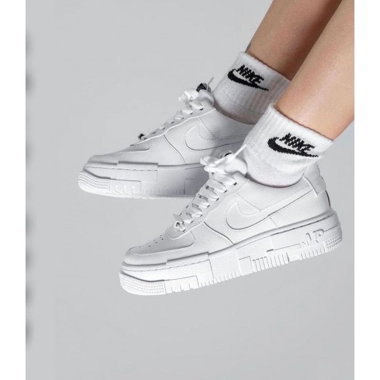 Nike Air Force 1 Low Pixel Bílý CK6649-100 Bílý/Bílý/Bílý