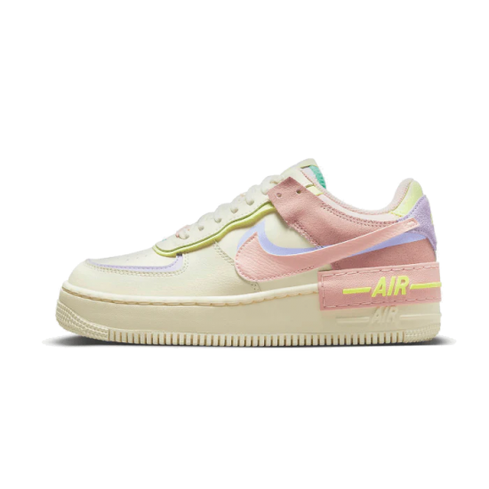 Nike Air Force 1 Shadow Cashmere CI0919-700 Cashmere/Palecoral-Purepurple