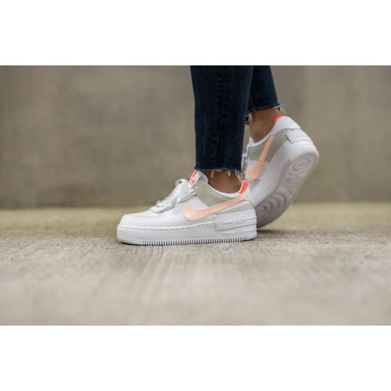 Nike Air Force 1 Shadow Crimson Tint Bright Mango DH3896-100 Bílý/Crimsontint