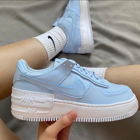 Nike Air Force 1 Shadow Hydrogen Modrý CV3020-400 Hydrogen Modrý/Bílý/Hydrogen Modrý