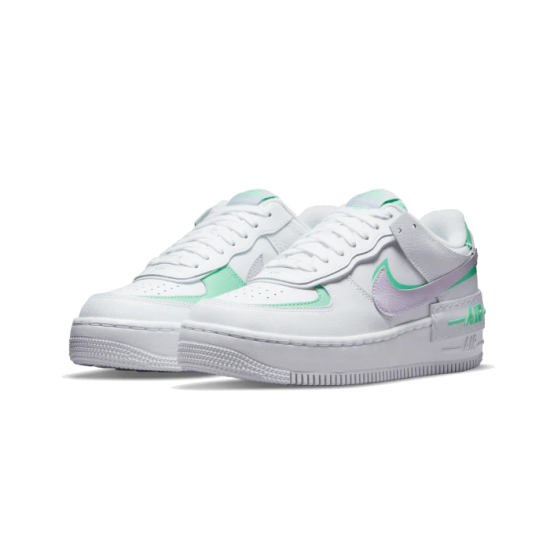 Nike Air Force 1 Shadow Infinite Lilac CU8591-103 Bílý/Infinite Lilac/Football Šedá