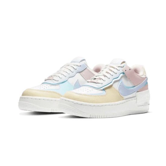 Nike Air Force 1 Shadow Pastel CI0919-106 Summit Bílý/Ghost-Glacier Modrý-Fossil