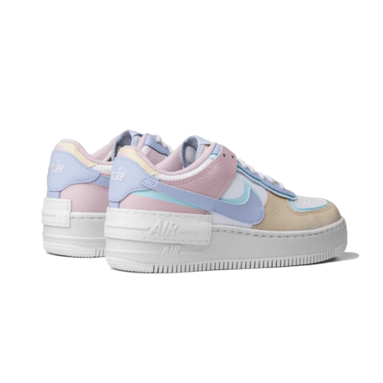 Nike Air Force 1 Shadow Pastel CI0919-106 Summit Bílý/Ghost-Glacier Modrý-Fossil