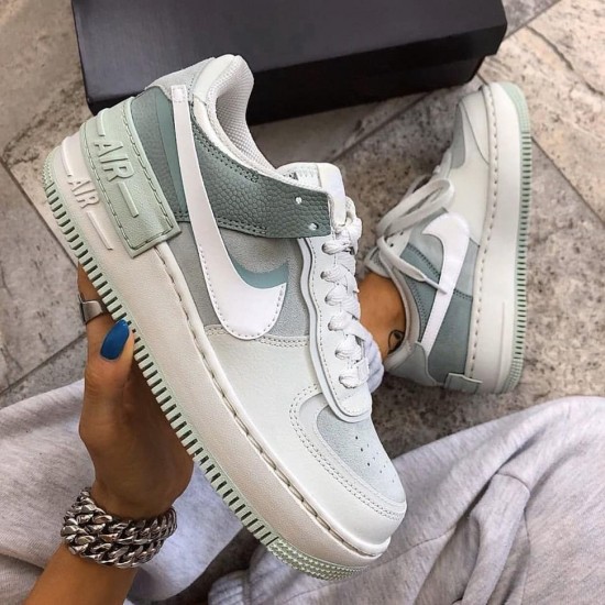 Nike Air Force 1 Shadow Pistachio Frost CW2655-001 Spruce Aura/Bílý-Pistachio Frost