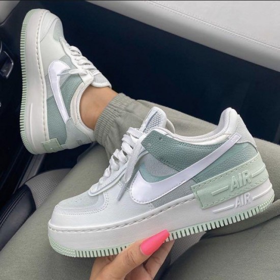 Nike Air Force 1 Shadow Pistachio Frost CW2655-001 Spruce Aura/Bílý-Pistachio Frost