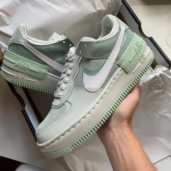 Nike Air Force 1 Shadow Pistachio Frost CW2655-001 Spruce Aura/Bílý-Pistachio Frost