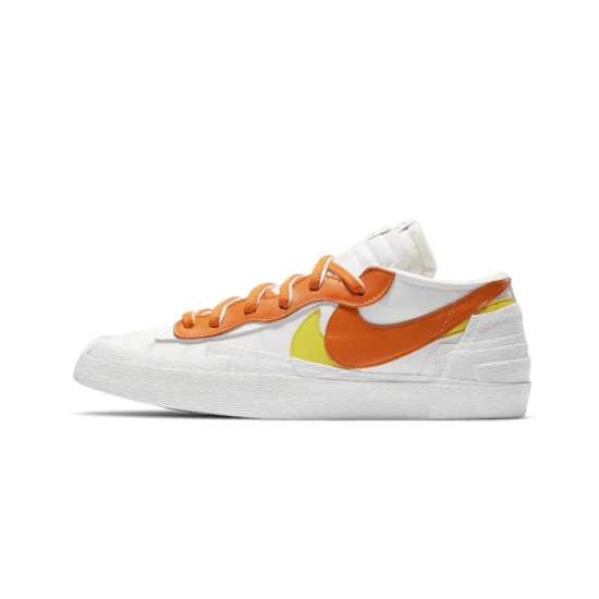 Nike Blazer Low Sacai Bílý Magma Oranžovýý DD1877-100 Bílý/Magmaorange-Bílý