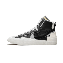 Nike Blazer Mid Sacai Černá Šedá BV0072-002 Černá/Bílý-Wolf Šedá-Černá 