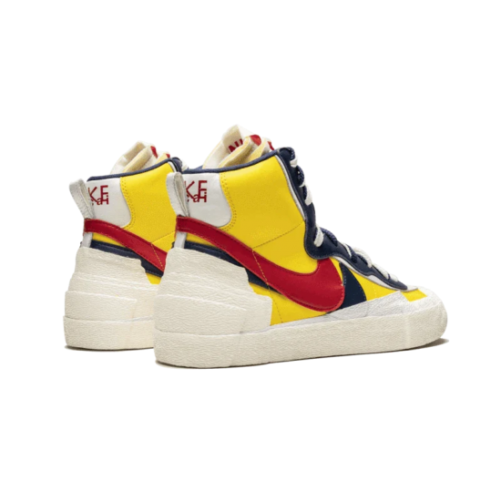 Nike Blazer Mid Sacai Snow Beach BV0072-700 Bílý/Obsidian-University Červené-Varsity Maize