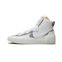 Nike Blazer Mid Sacai Bílý Šedá BV0072-100 Summit Bílý/Bílý-Wolf Šedá-Černá 