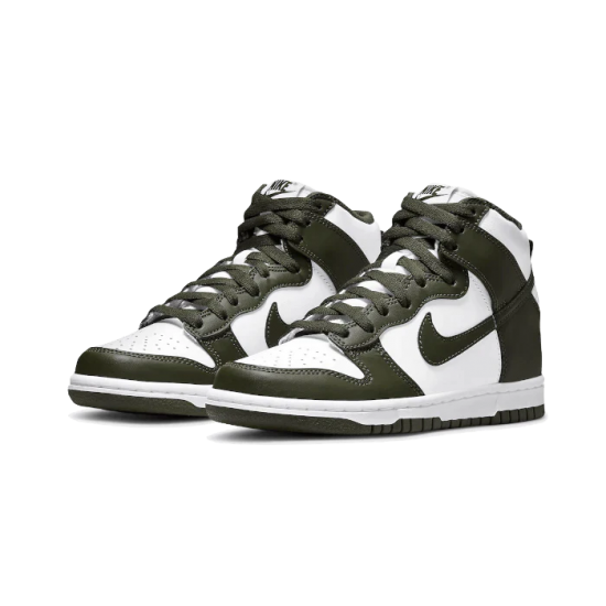 Nike Dunk High Cargo hnědožlutý DD1399-107 Bílý/Cargo hnědožlutý