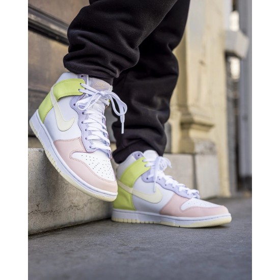 Nike Dunk High Lemon Twist DD1869-108 Bílý/Cashmere/Lemontwist