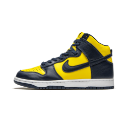 Nike Dunk High Maize &#038; Modrý (Michigan) CZ8149-700 Varsity Maize/Midnight Navy-Midnight Navy 