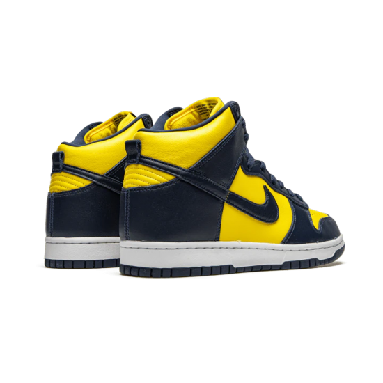 Nike Dunk High Maize &#038; Modrý (Michigan) CZ8149-700 Varsity Maize/Midnight Navy-Midnight Navy