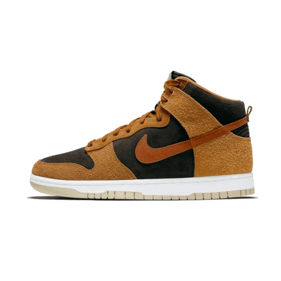 Nike Dunk High Prm Dark Russet DD1401-200 Velvet Hnědý/Dark Russet-Curry-Sail