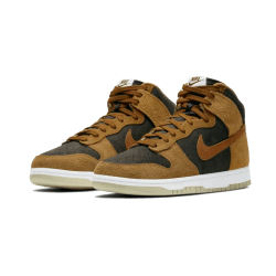 Nike Dunk High Prm Dark Russet DD1401-200 Velvet Hnědý/Dark Russet-Curry-Sail 