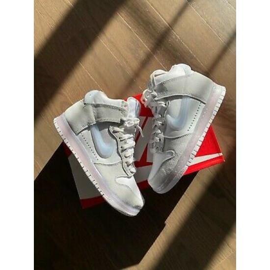 Nike Dunk High Slam Jam Bílý Pure Platinum